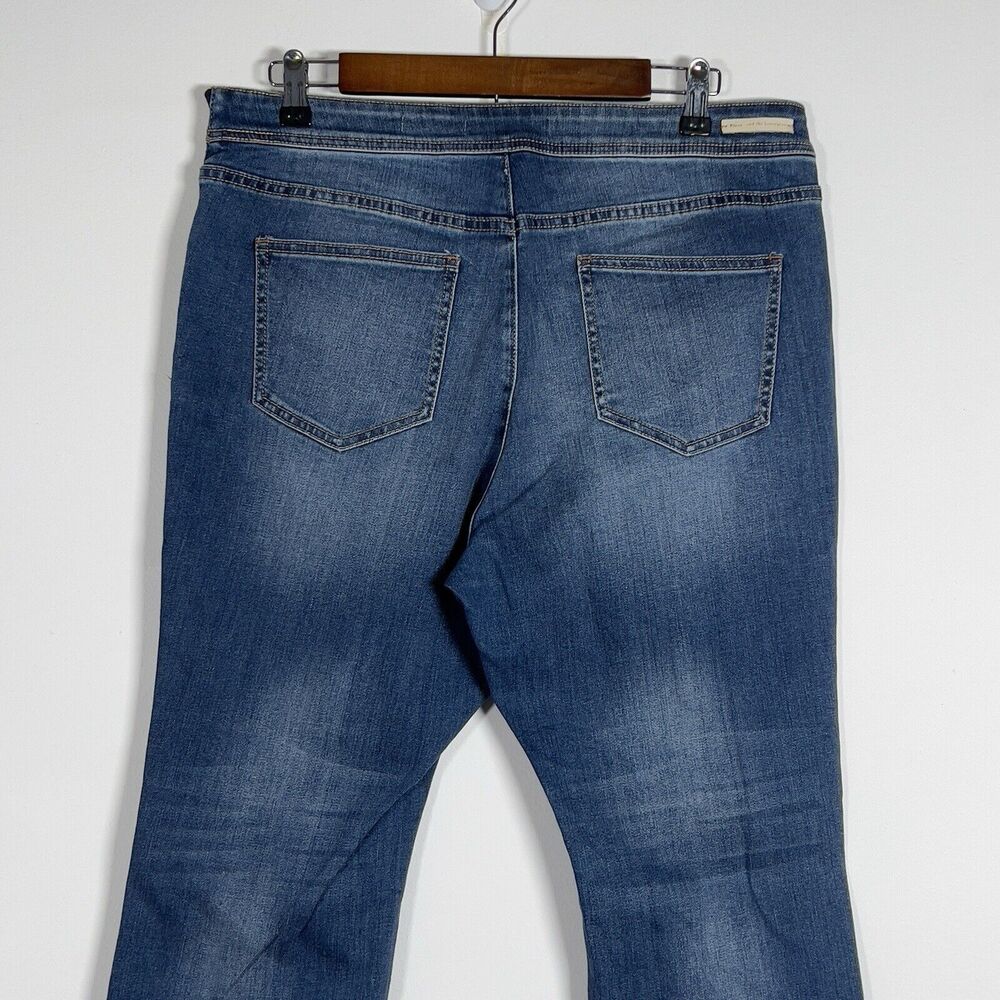 Anthropologie Pilcro Utility High Rise Cropped Bootcut Jeans Women Sz 32 - Picture 8 of 16